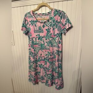 Lilly Pulitzer Cody TShirt Dress Mandeville XS